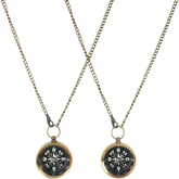 Your Tommy, Your Tubbo: Matching Compass Necklaces